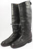 Drittes Reich Wehrmacht / Paar Lederstiefel -