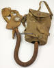 Belgien 2. Weltkrieg / Gasmaske mit Tasche und Filter / Sacic 1932 II -