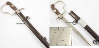 Baden / Karlsruhe Säbel für Mannschaften im Feldartillerie - Regiment (3. Badisches) Nr. 50 -