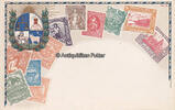 Uruguay Ansichtskarte / Postkarte / Briefmarkensprache / Uruguay -