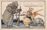 Deutsches Reich / Hannover Ansichtskarte / Postkarte / Feldpostkarte / Weihnachten 1915 / H. Bahlsens... -