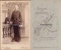 Preußen / Potsdam Kabinettfoto / Preussen / Soldat aus einem Garde-Bataillon -