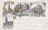 Bochum Ansichtskarte / Postkarte / Litho / Gruss aus Bochum -