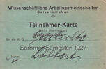 Gelsenkirchen Teilnehmer - Karte / Wissenschaftliche Arbeitsgemeinschaften Gelsenkirchen -