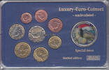 Luxemburg 3,88 Euro Kursmünzensatz und Medaille / Luxury - Euro - Coinset / Sonderausgabe -