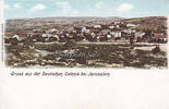 Jerusalem / Palästina Ansichtskarte / Postkarte / Gruss aus der Deutschen Colonie bei Jerusalem -