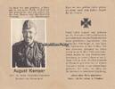 Drittes Reich / Rösenbeck Totenzettel / Sterbebild / August Kemper Gefr. in einem Grenadier - Regiment -