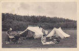 Veluwe / Niederlande Ansichtskarte / Postkarte / Kamperen op de Velwe / Camping auf der Veluwe -