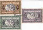 M&uuml;nster / Westfalen 50 Pf, 75 Pf, 1 Mk o. D. (1921) Notgeld / Deutsche S... 20.78 US$  +  11.55 US$ shipping