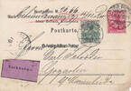 K&ouml;ln - Deutz - Marienheide 1900 Postkarte / Nachnahme / Adam Helbach Dam... 5.77 US$  +  11.55 US$ shipping