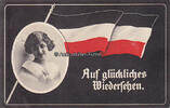 Deutsches Reich 1915 Ansichtskarte / Postkarte / Auf gl&uuml;ckliches Wieders... 6.93 US$  +  11.55 US$ shipping
