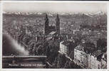 M&uuml;nchen O. J. Ansichtskarte / Postkarte / Isarpartie mit Gebirge 2-3 5.77 US$  +  11.55 US$ shipping