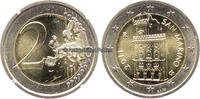 San Marino 2 Euro 2011 Government Building / Regierungsgeb&auml;ude in Kapsel... 17.32 US$  +  11.55 US$ shipping