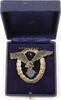 Drittes Reich O.J. Luftwaffen=Flugzeugf&uuml;hrer=Abzeichen im Etui 2 12,395.37 元 免费寄运