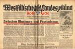Drittes Reich / Westfalen 11. und 12.12.1943 Westf&auml;lische Landeszeitung ... 140.32 元  ＋  93.55 元 运费