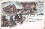 Bochum 1902 Ansichtskarte / Postkarte / Litho / Gruss aus Bochum / Katho... 187.10 元  ＋  77.96 元 运费