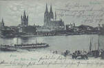 K&ouml;ln 1901 Ansichtskarte / Postkarte / Mondscheinkarte / Gruss aus K&ouml;ln a... 38.98 元  ＋  77.96 元 运费