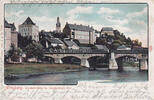 Arnsberg 1902 Ansichtskarte / Postkarte / Klosterbr&uuml;cke m. Landsberger H... 62.37 元  ＋  77.96 元 运费