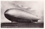Deutsches Reich Ansichtskarte/L. Z. 127 Graf Zeppelin nach der Landung -