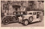 Berlin/Schöneberg Werbekarte/Die eleganten Brautautos 24/100/170 PS Mercedes -