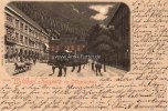 Wildbad Litho/Wildbad, Kurplatz im Mondschein. -