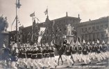 Deutsches Reich Ansichtskarte/Postkarte/Der Kronprinz führt die Ehrencompagnie -
