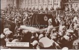 Deutsches Reich Ansichtskarte/Postkarte/Beisetzung der Kaiserin./Der Sarg im Zuge. -