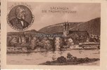 Säckingen Ansichtskarte/Postkarte/Säckingen die Trompeterstadt/Jos. V. v. Scheffel. -