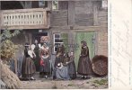 Villingen/St. Georgen Ansichtskarte/Postkarte/Badische Volkstrachten III 7./Schwarzwälderinnen a. ... -