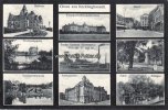 Recklinghausen Ansichtskarte/Postkarte/Gruss aus Recklinghausen/Rathaus/Stadtparkpartie/... -