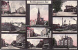 Recklinghausen-Süd Ansichtskarte / Postkarte / Recklinghausen-Süd / Bochumerstrasse / Zeche König Ludwig/.. -