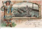 Essen a.d. Ruhr Prägekarte/Gruss aus Essen a.d. Ruhr/Kohlenzeche Prosper II u. III. -