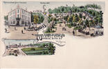 Herne / Westfalen Ansichtskarte / Postkarte / Gruss aus der Waldeslust bei Herne./Zeche Constantin.. -