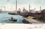 Herne / Westfalen Ansichtskarte / Postkarte / Herne. / Hafen u. Zeche Friedrich der Grosse. -