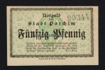Parchim(Mecklenburg-Schwerin) 50 Pfg Stadt -
