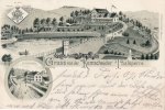 1899 Litho/Gruss von der Remscheider Thalsperre./Wappen der Stadt Remscheid/1... 1-2