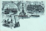 Duisburg/Ruhrort Litho/Gruss aus Ruhrort/Hafen./Krieger-Denkmal./Vincke-Denkmal./Kaiser-Wilhelm.. -