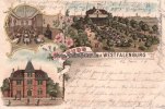 Dortmund Litho/Gruss v. d. Westfalenburg -