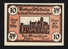 Marienwerder/Westpreussen 10 Pf Stadt -