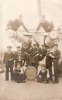 Deutsches Reich Fotokarte/Wir bleiben ledig -