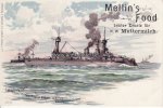 Deutsches Reich Litho/Werbekarte/Mellin´s Food bester Ersatz für Muttermilch./S.M. Panzer ... -