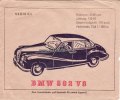 Bamberg Briefumschlag/Günther/Bamberg/BMW 502 V8, Serie E/6 -