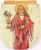 Sundern Geschnitztes und farbig gefasstes Wappen/Sundern/Signiert HR -