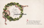 Deutsches Reich Prägekarte/Postkarte/Deutscher Neujahrs-Gruß -