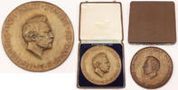 Bundesrepublik Deutschland Einseitige Bronzegussmedaille im Etui / Werner von Siemens -