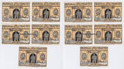Herne / Westfalen 10 x 50 Pf Ansichtskarte / Postkarte / Zulu War Dance -