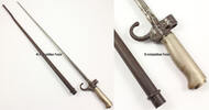 Frankreich Lebel Bajonett Modell 1886 für das Lebel-Gewehr -