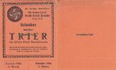 Trier O.J. Berechtigungskarte / Die Deutsche Arbeitsfront / NS - Gemeinschaft Kraft durch.. 2-3