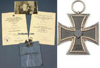 Drittes Reich / Sundern 1941 - 1942 EK 2. Klasse mit Verleihungst&uuml;te, 2 ... 450.34 US$  +  23.09 US$ shipping
