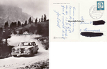 Bundesrepublik Werbekarte/Mercedes Benz/Bei der Rallye Lüttich-Sofia-Lüttich -